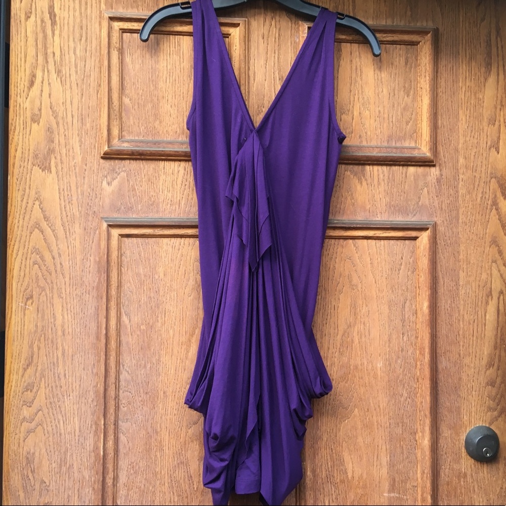 ALICE + OLIVIA Purple Mini dress XS - Picture 2 of 7